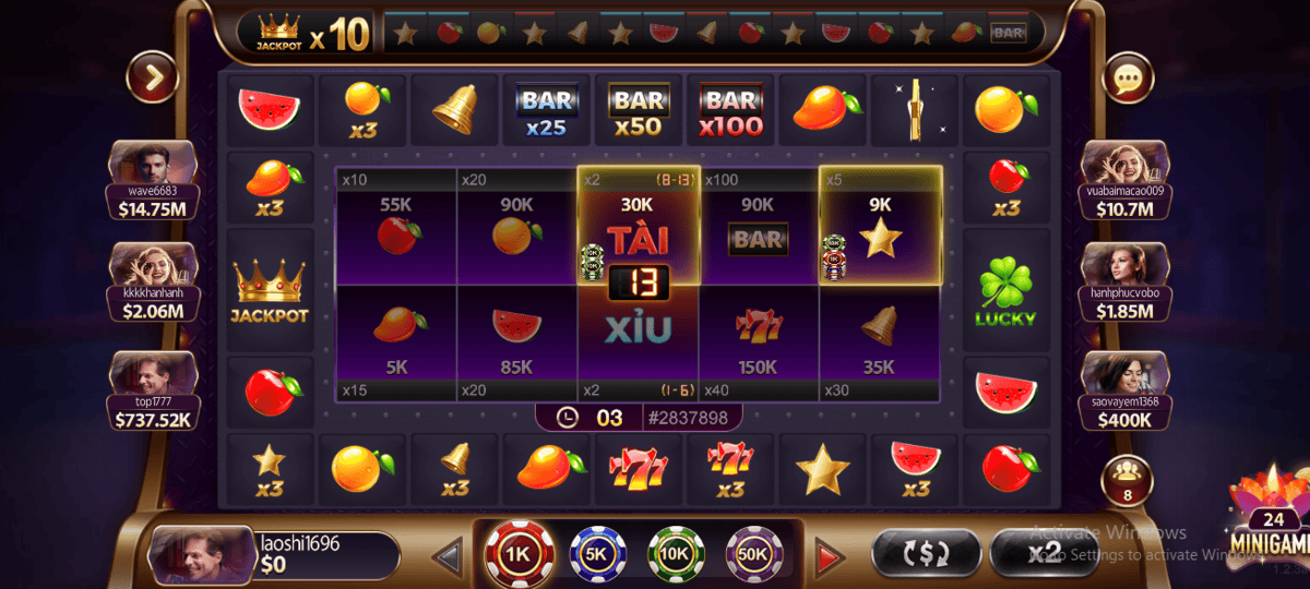 Slot game cung cấp nhiều biểu tượng đặc biệt và tính năng quay hũ hiện đại