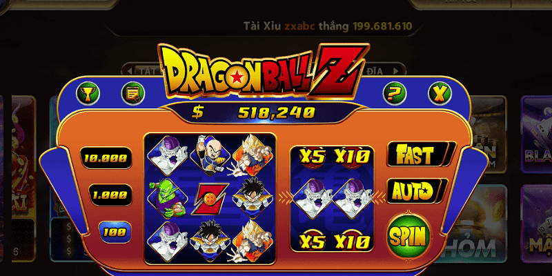 Dragon Ball Z tựa game hot hit có tại V8Club
