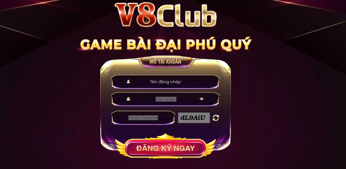 Gặp lỗi đăng nhập tài khoản liên hệ V8 Club ngay 